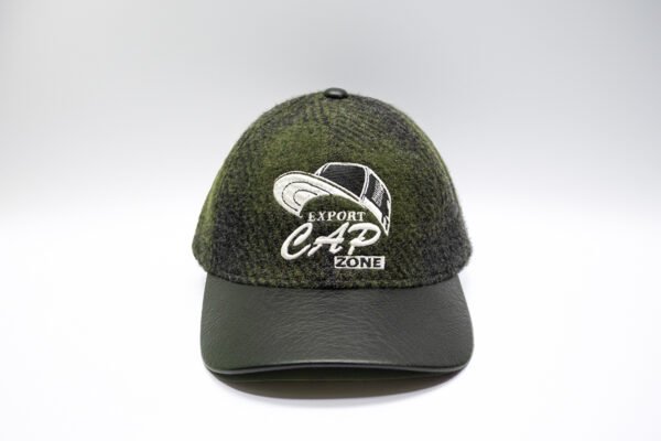 Export Cap Zone – Green Super Cord Baseball Cap - Image 5