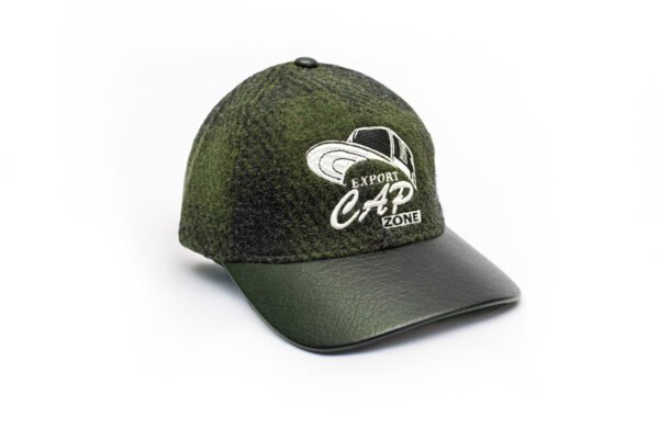 Export Cap Zone – Green Super Cord Baseball Cap - Image 8