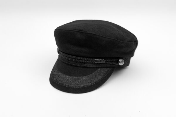 Premium Export Cap Zone – Black Sailor Cap - Image 5