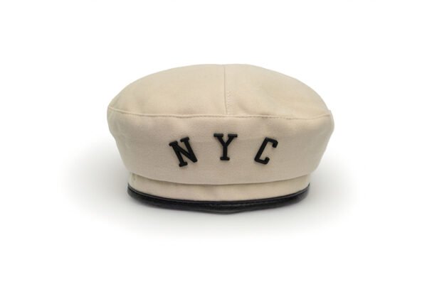 Beige Wool Beret Hat - Elegant and Modern Headwear