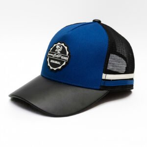 Blue and Black Trucker Cap - Exclusive Export Cap Zone