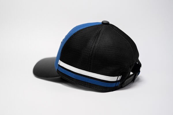Blue and Black Trucker Cap - Exclusive Export Cap Zone - Image 6