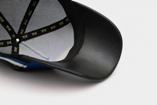Blue and Black Trucker Cap - Exclusive Export Cap Zone - Image 9