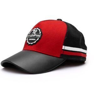 Red and Black Trucker Cap - Exclusive Export Cap