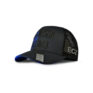 Blue Black Twill Mesh Cap- Export Cap Zone