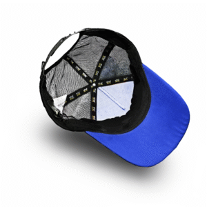 Blue Black Twill Mesh Cap- export Cap Zone