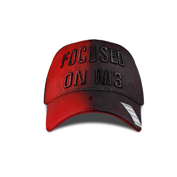 Red Black Twill Mesh Cap – Export Cap Zone
