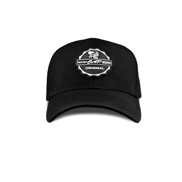 Black Fitted Qurian Cap – Export Cap Zone - Image 4