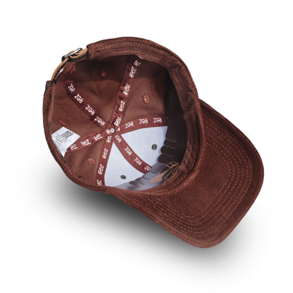 Suede & Cord Crown Cap – Export Cap Zone - Image 5
