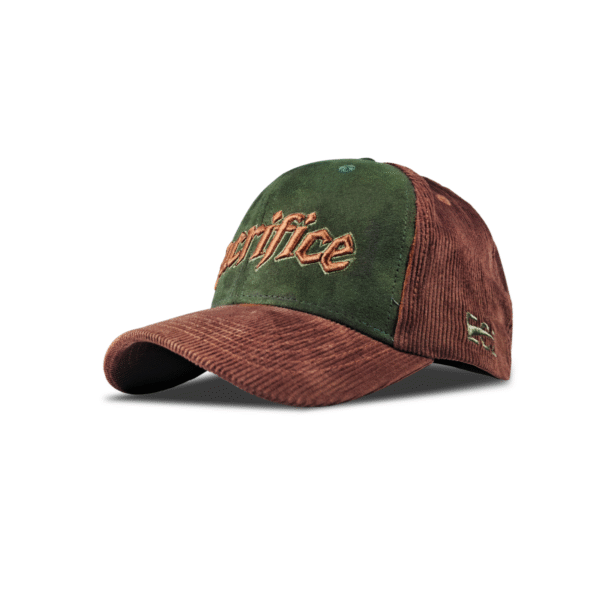 Suede & Cord Crown Cap – Export Cap Zone - Image 6