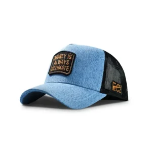 Denim Mesh Trucker Cap