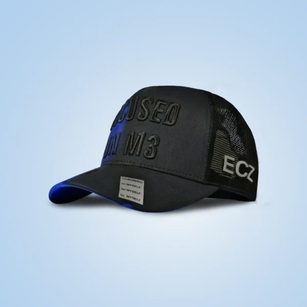 Hand-Sprayed Twill Cap Blue