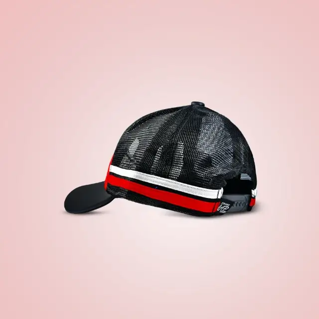 Premium Trucker Cap Red - Image 2