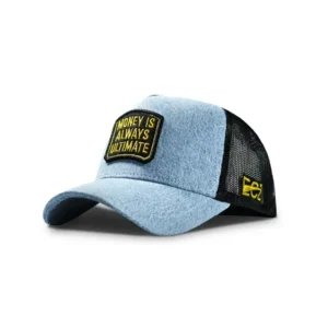 Denim Mesh Trucker Cap