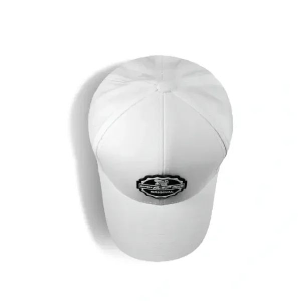 Premium Fitted Cap White - Image 3