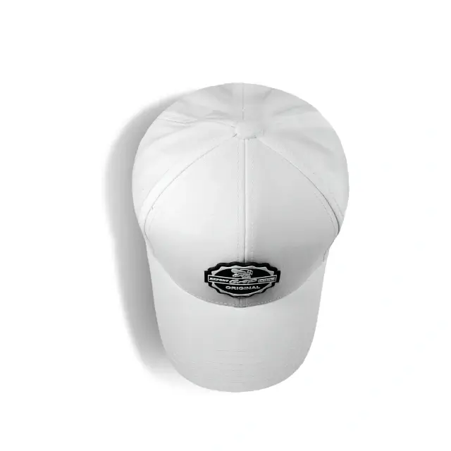 Premium Fitted Cap White - Image 3