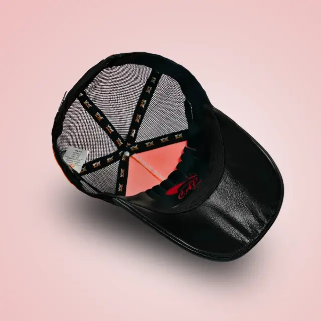 Premium Trucker Cap Red - Image 3