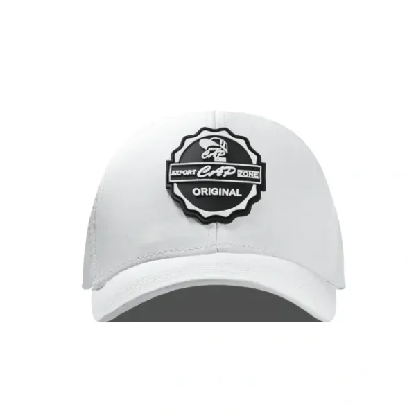 Premium Fitted Cap White - Image 4