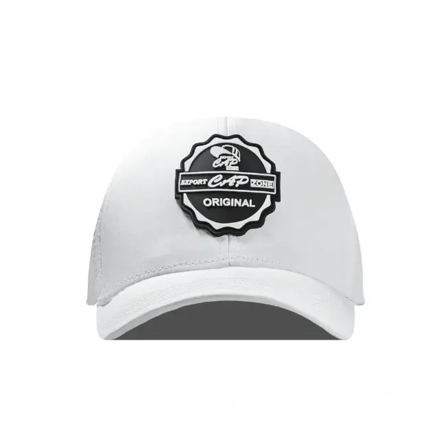 Premium Fitted Cap White - Image 4
