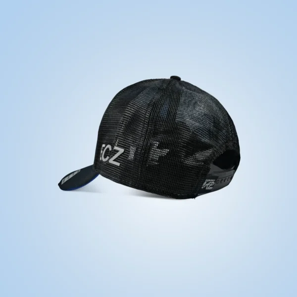 Hand-Sprayed Twill Cap Blue - Image 4