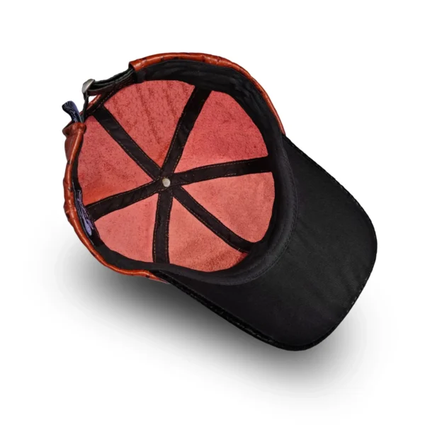 Leather Adjustable Cap - Image 3